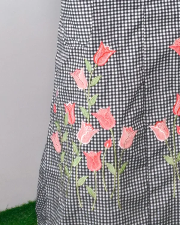 Daster Longdress Panjang Katun Jepang Rempel Bordir Aplikasi Khas Malang (Copy)