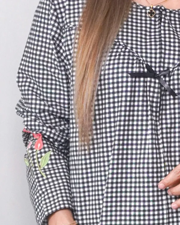 Daster Longdress Panjang Katun Jepang Rempel Bordir Aplikasi Khas Malang (Copy)